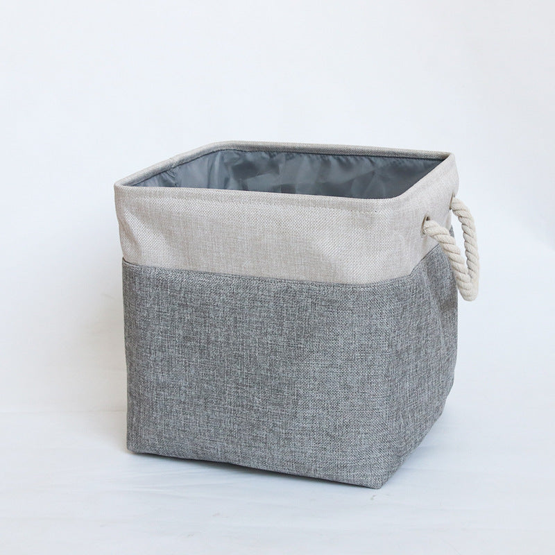 foldable fabric storage basket - Mubimart -  