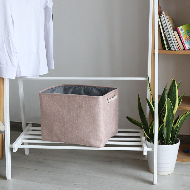 foldable fabric storage basket - Mubimart -  