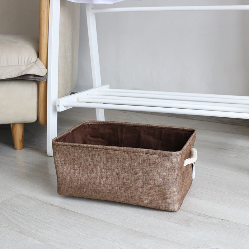 foldable fabric storage basket - Mubimart -  