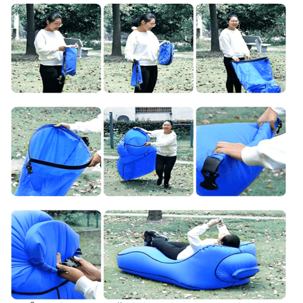 nflatable sofa recliner air bed - Mubimart
