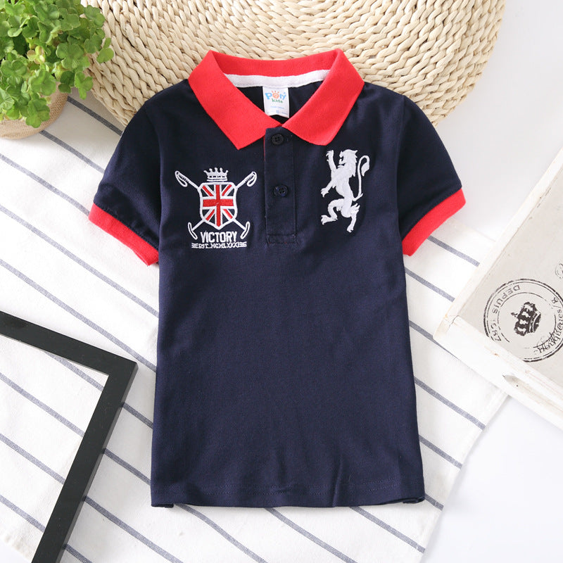 polo kids shirt boys - Mubimart -  