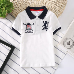 polo kids shirt boys - Mubimart - Boys T-shirt 