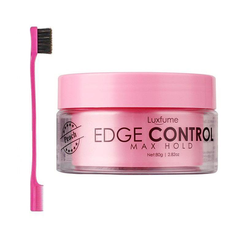 sideburn styling wax gel anti-frizz edge control hair cream - Mubimart