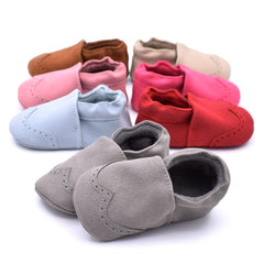 spring and autumn new matte leather baby shoes 0-1 years old soft bottom toddler shoes 7 color baby shoes - Mubimart - Baby Shoes 