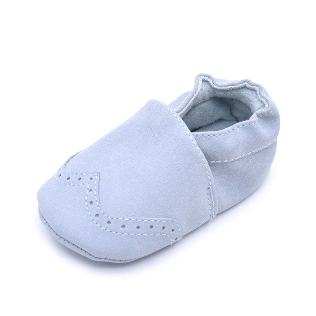 spring and autumn new matte leather baby shoes 0-1 years old soft bottom toddler shoes 7 color baby shoes - Mubimart -  