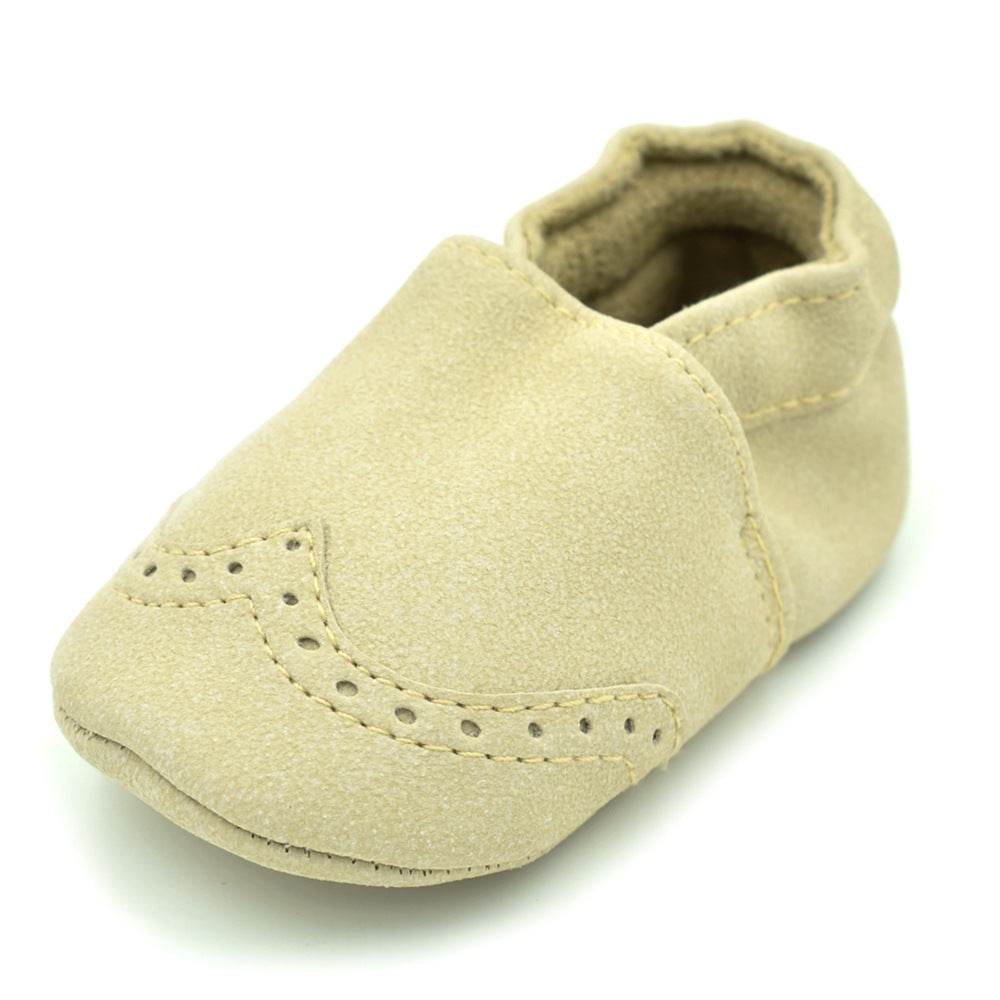 spring and autumn new matte leather baby shoes 0-1 years old soft bottom toddler shoes 7 color baby shoes - Mubimart