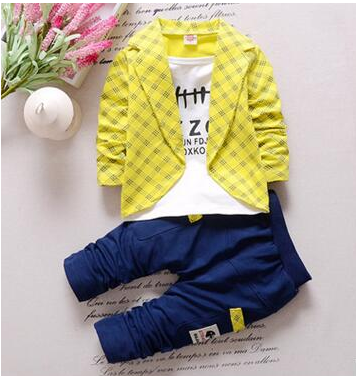 toddler baby clothes children suit 0-3 years old suit + pants children's sportswear boys girls children's clothing brand - Mubimart -  